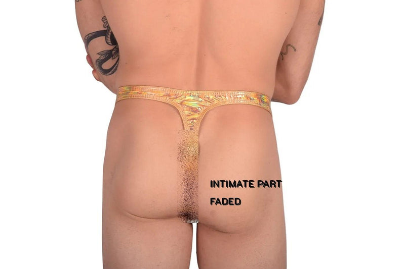 Large Wojoer Gold Hot Thong 333C19 2