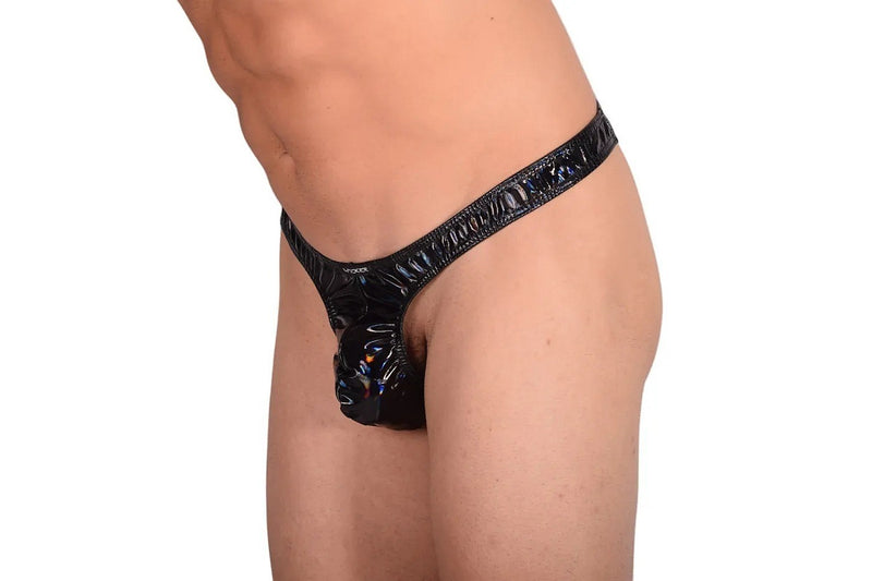 Large Wojoer Holo Thong Black 351D700 6