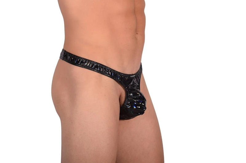 Large Wojoer Holo Thong Black 351D700 6