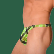 2XS/S Thongs SMU Super Soft Lime Flash Thong 33394 MX112