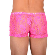 2XS/XS Smu Tanning Walking around C - Thru Pink Mini Boxer MX19 340337