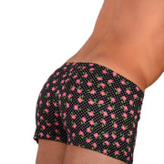2XS/XS Smu Tanning Walking around sheer Floral Mini Boxer MX19 340264
