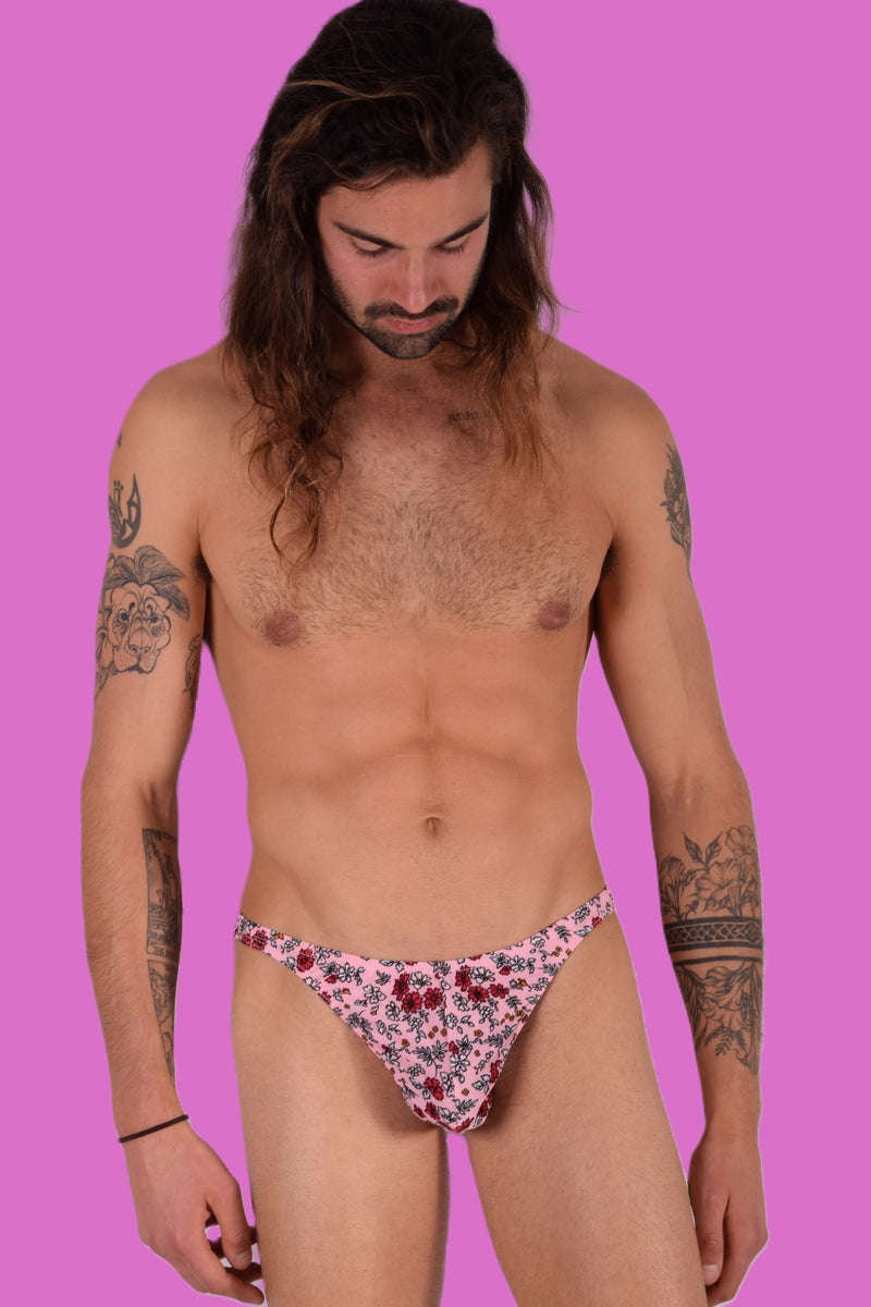 XS/S SMU Sous-vêtements string pour hommes 33485 IMPRIMER MX11