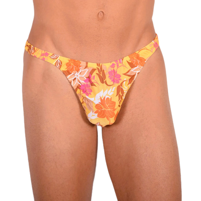 S SMU Sexy Tropical Orange Thong 33676 MX15