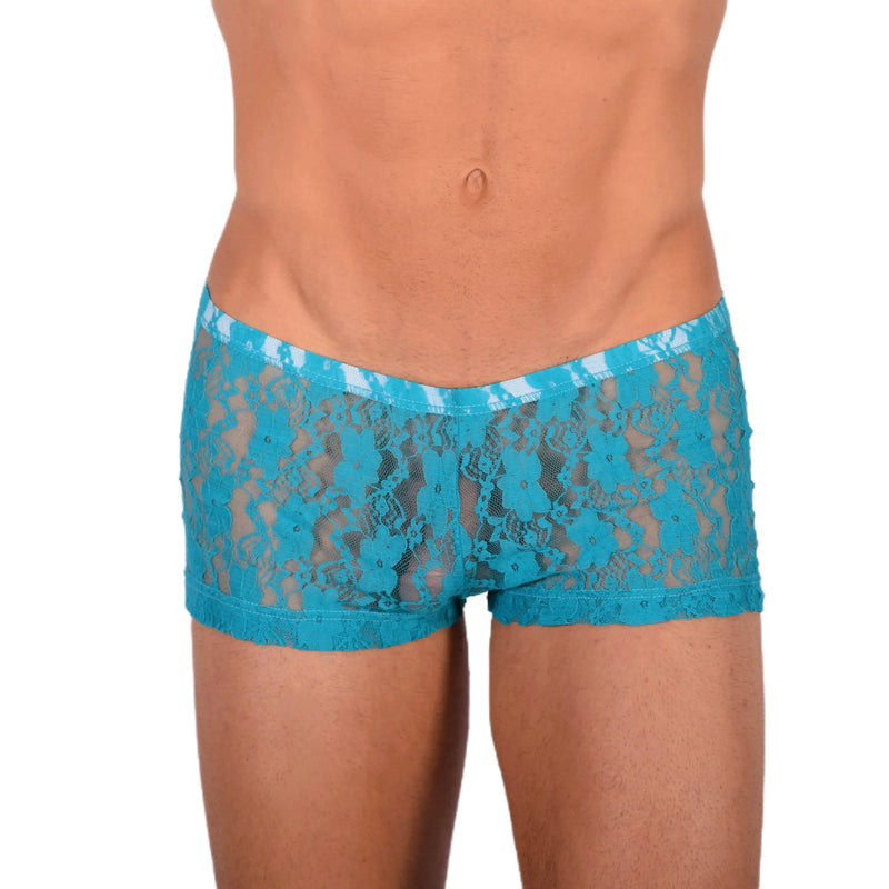 2XS/XS Smu bronzant marche autour transparent turquoise C-Thru mini boxer MX19 34027