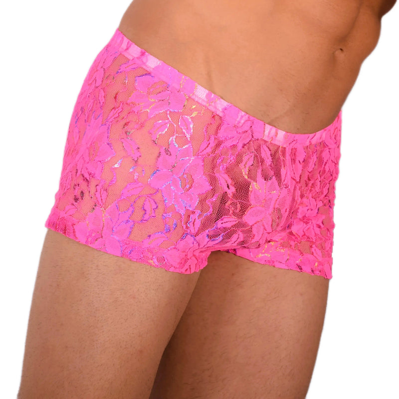 2XS/XS Smu bronzant marche autour C-Thru rose mini boxer MX19 34033