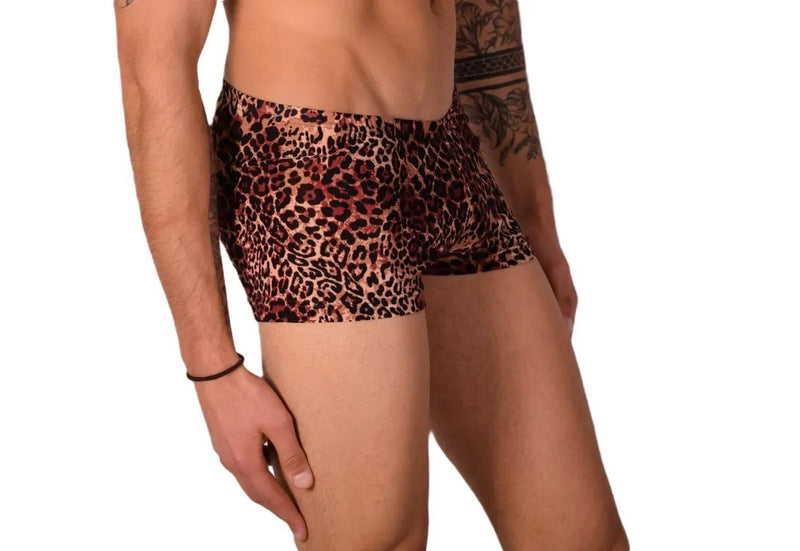 XS SMU Mens  Hipster Underwear Leopard 43124 MX12