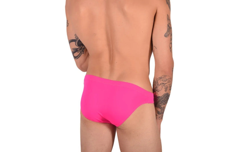 Small Swimwear SMU Detachable Shape Retention Swim-Brief Pink 33800 MX7