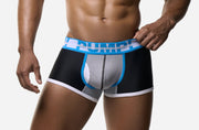 PUMP! Drop Shot Boxer Micro-Mesh Ribbed Elastics Boxer Trunk 11123 39