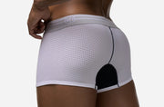 PUMP! Deuce Boxer Ribbed Leg Micromesh Light Boxer Trunk  11122 39