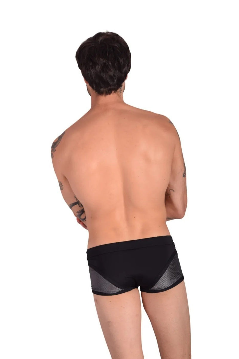 Small Gregg Homme Swimsuit Sport Swim-Trunks Black/Grey 159110 MX24 10