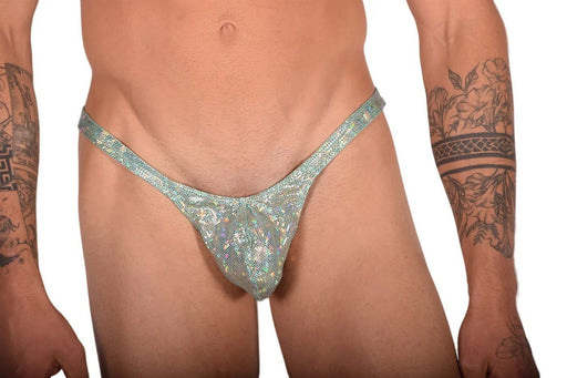 XL SMU Flash Thong Hot To Wear Aqua 9922 LT2