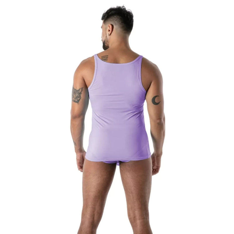 TOF PARIS Tank Top Mon Amour Microfiber Ultra-Soft in Purple 55