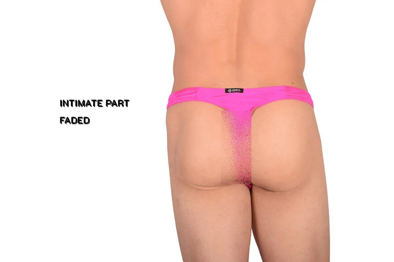 XL SMU Thong Wear and Swim Pink 9903 LT1