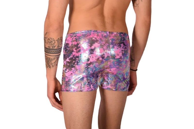 XS SMU Mens  Swim Hipster Underwear Splash 43131 MX12