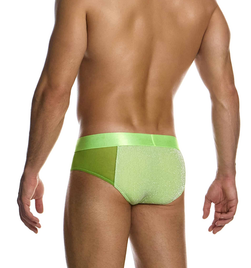 MODUS VIVENDI Delusion Classic Brief Knitted Lurex Yarns Jacquard Neon 02513 104