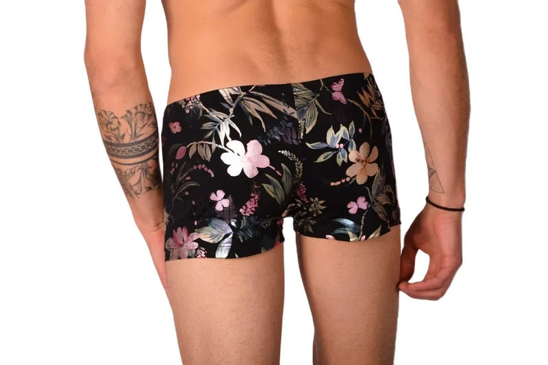 XS SMU Mens Hipster Flash Flower Mini Boxer 43121 MX12