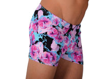 XS SMU Mens Swim Hipster Underwear ROSES 43127 MX12