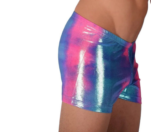 2XS SMU Mens  Swim Hipster Underwear Rainbow 43136 MX12