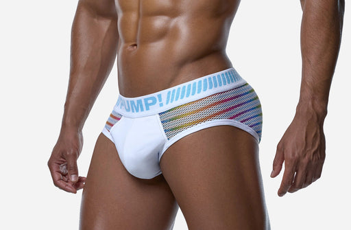 PUMP! Prism Brief Soft Cotton Cup Linned Pride Inspired Briefs 12090 39