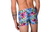 2XS SMU Mens Swim Hipster Underwear Flowers 43137 MX12