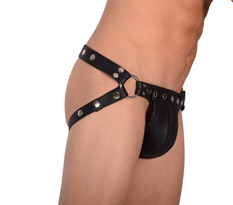 SMU Magnus Unsnap Front Pouch Black Jock Fits 30'' 34'' Waist 19736 CH4
