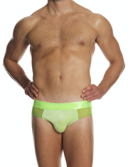 MODUS VIVENDI Delusion Classic Brief Knitted Lurex Yarns Jacquard Neon 02513 104