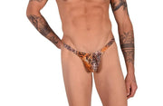 Large SMU Thong Flash Animal Design 9939 LT3