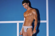 PUMP! Net Sidecut Brief Webbed-Mesh Cup Linned Briefs 12091 34