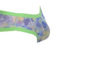 Small SMU Feminine Brief Slip See-Through Lace Colorful Fabric 65018 33