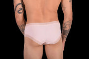 Small SMU Feminine Slip Brief Super Soft in Pink 65008 32