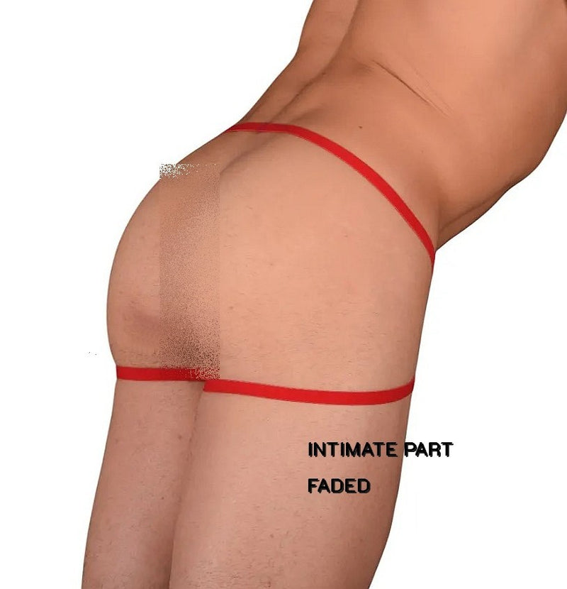Medium Gregg Homme Party Jock Royal Red 3058 C22