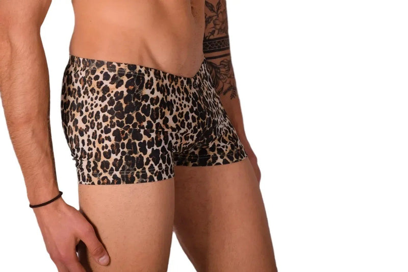 XS SMU Mens Hipster Leopard 43100 MX12