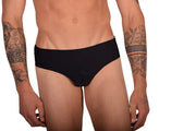 SMU Feminine Brief See-Through Lace Fabric Dentelle Black 65024 33