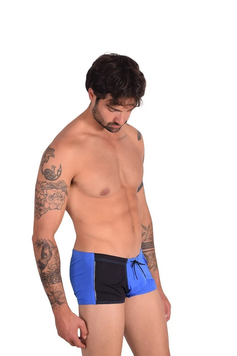 Medium Gregg homme Swimsuit Sport Swim Trunk Blue/Black 159109 MX24 9
