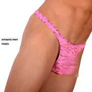 SMU Sensual See-Through Pink Thong 33836 MX17