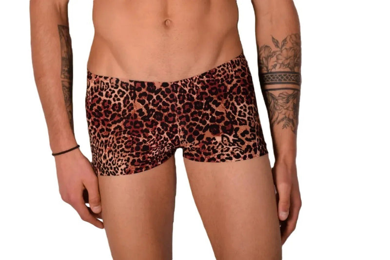 XS SMU Mens  Hipster Underwear Leopard 43124 MX12