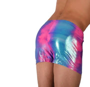 2XS SMU Mens  Swim Hipster Underwear Rainbow 43136 MX12