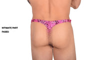 XL SMU Thong Flashy Animal Print 9901 LT1