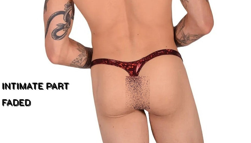 XL SMU Thong Flash Red Design 9940 LT3