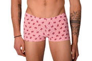 XS SMU Mens Hipster Underwear Pink Bows 43155 MX12