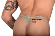 XL SMU Flash Thong Hot To Wear Aqua 9922 LT2