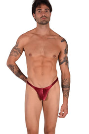 SMU Thong Red Velvet Design 9950 LT3
