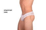 SMU Feminine Brief Slip See-Through Lace Fabric 65017 33