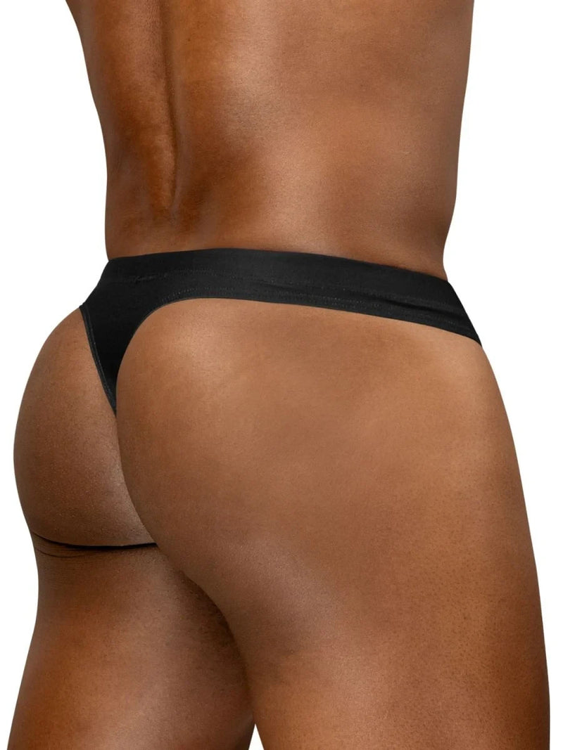 ErgoWear SW Swim Thong X4D Swimwear in Nero Black 1830 75