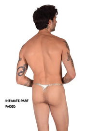 Large SMU Thong Flash Gold Silver Design 9945 LT3