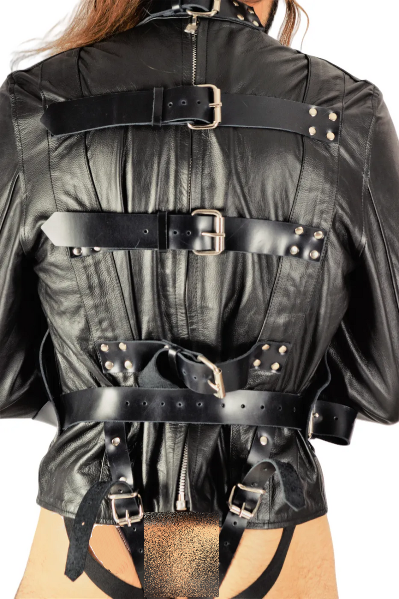 SMU Straight jacket High Quality Geniune Leather 200 16-1