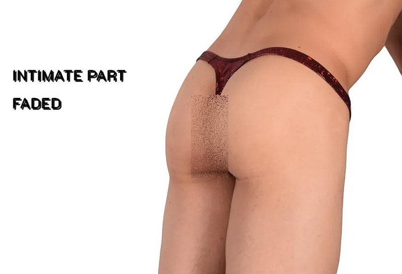 XL SMU Thong Flash Red Design 9940 LT3