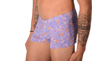 XS Mini-Boxer SMU Hipster Underwear Flowers 43138 MX12