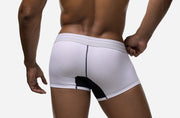 PUMP! Deuce Boxer Ribbed Leg Micromesh Light Boxer Trunk  11122 39